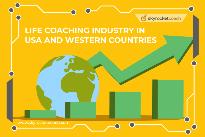 Statistics on life coaching industry in USA and western countries