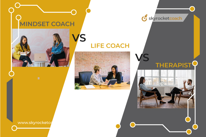Mindset Coach vs. Life Coach vs. Therapists