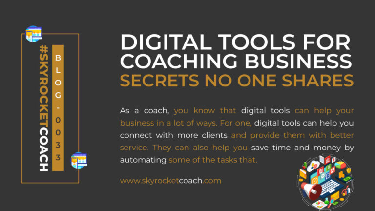Digital Tools for Coaching Business
