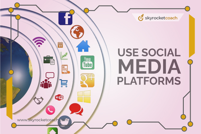 Use social media platforms